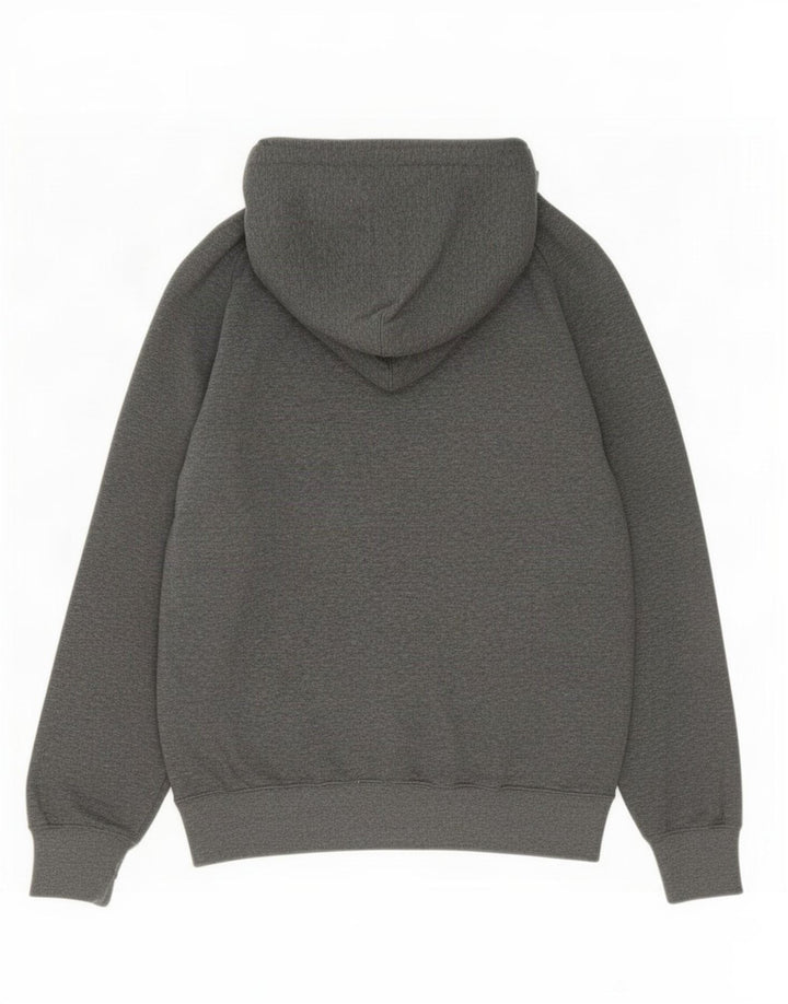 Champion Herre grafisk hættetrøje Jumper Medium Grey Colourblock Bomuld