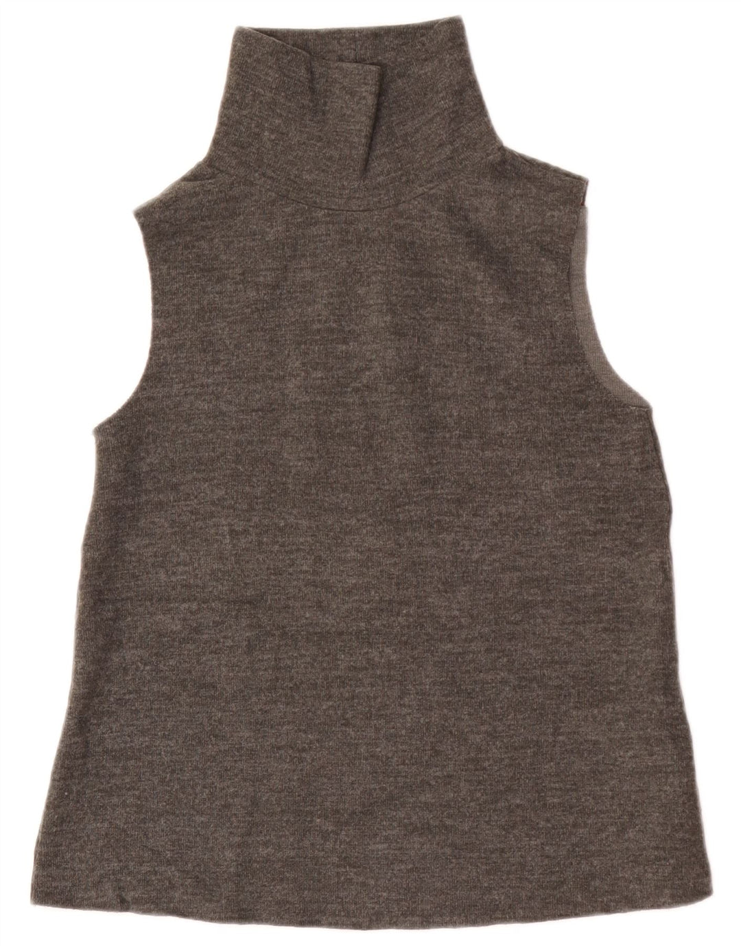 Zara Damevest Top UK 12 Medium Grå Bomuld