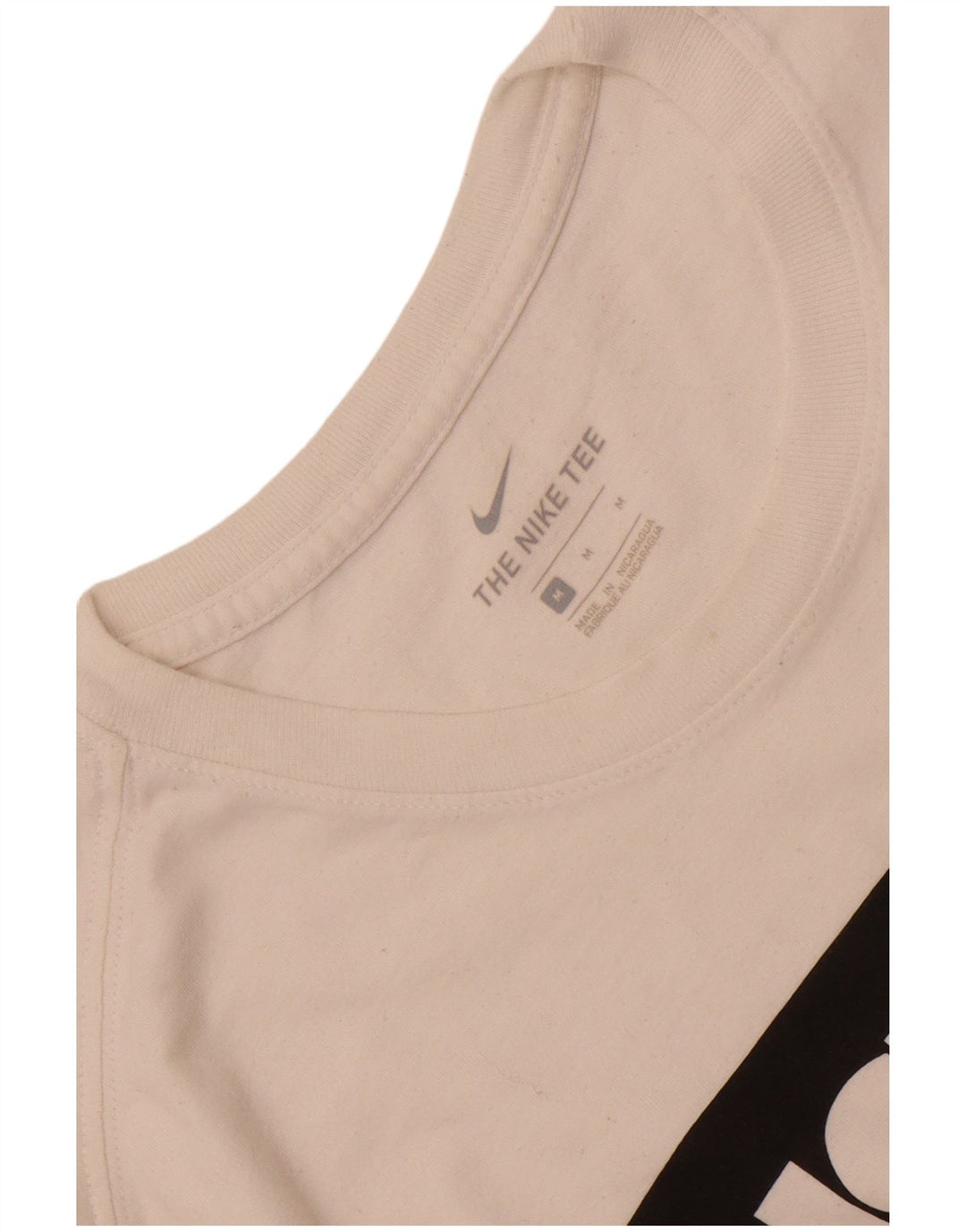 Nike grafisk t-shirt til mænd, medium hvid