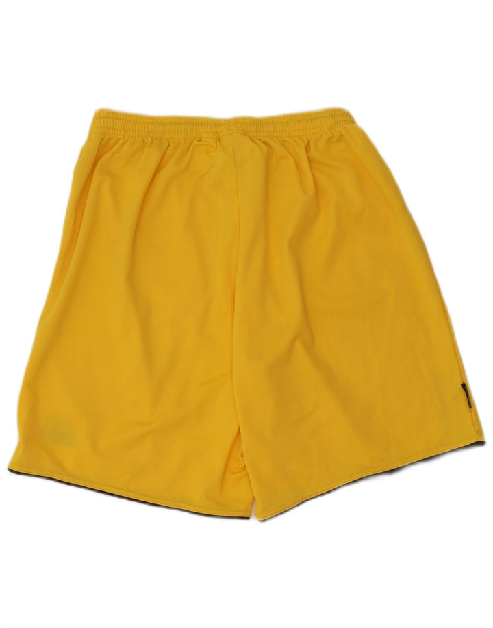 Adidas drenge grafiske sportsshorts 11-12 år Medium gul polyester