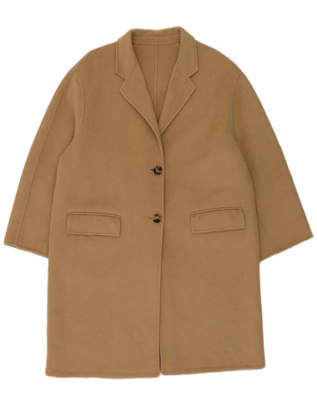 Vintage overfrakke til kvinder UK 18 XL Beige