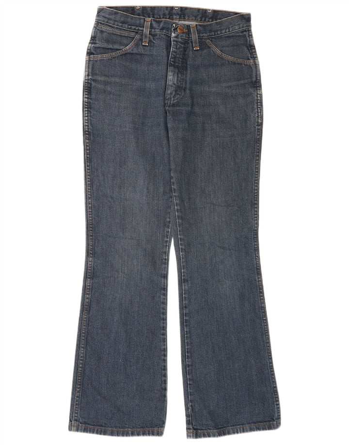 Wrangler Dame Bootcut Jeans W32 L32 Blå Bomuld