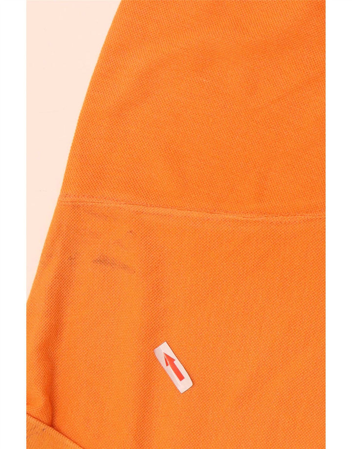 Ball On Herre Polo Shirt Medium Orange Bomuld