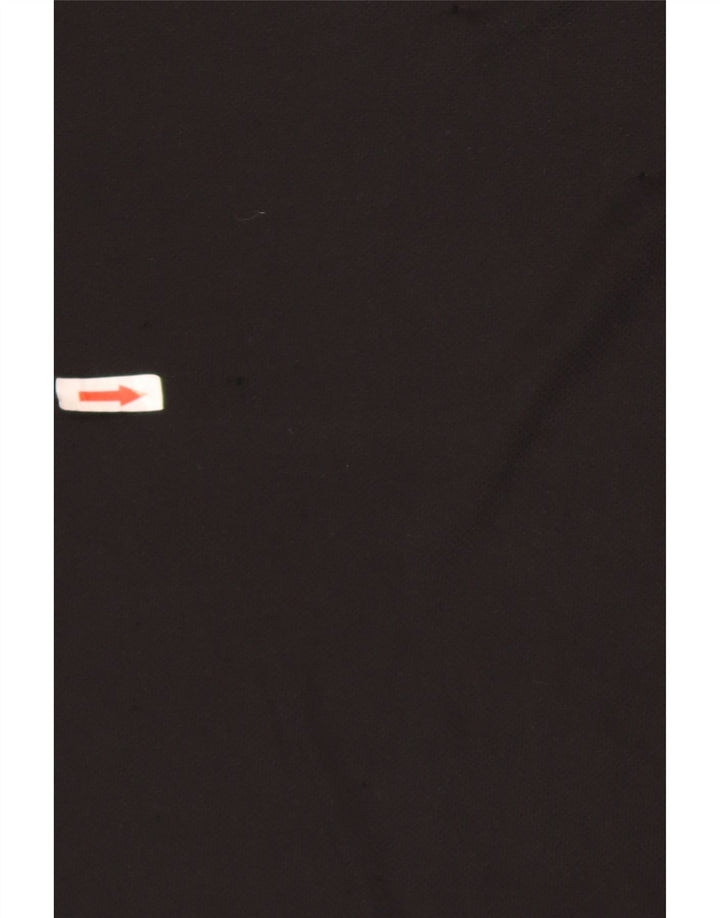 Adidas Herre Climalite T-Shirt Top Stor Sort Colourblock Polyester