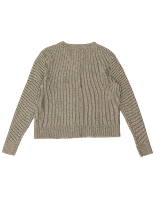 Marks & Spencer Dame Cardigan Sweater UK 16 Large Green Polyester