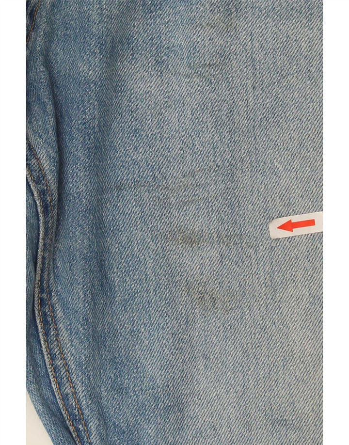 Jack & Jones Herre Distressed Slim Jeans W36 L28 Blå Bomuld