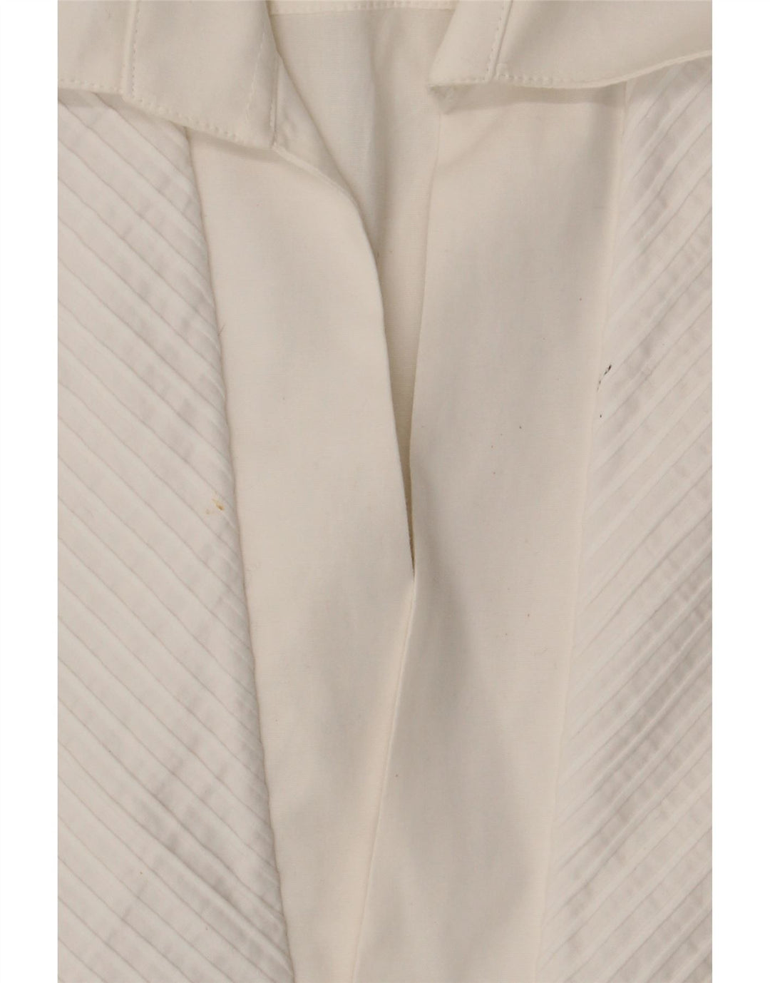 Vintage dameskjorte UK 14 Medium hvid bomuld