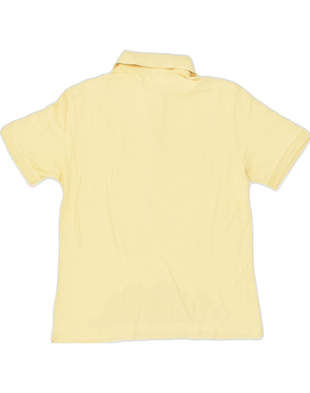 MARINA YACHTING Mens Polo Shirt Large Yellow Cotton | Vintage Marina Yachting | Thrift | Second-Hand Marina Yachting | Used Clothing | Messina Hembry 