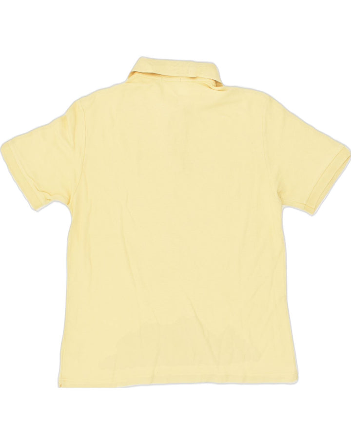 MARINA YACHTING Mens Polo Shirt Large Yellow Cotton | Vintage Marina Yachting | Thrift | Second-Hand Marina Yachting | Used Clothing | Messina Hembry 