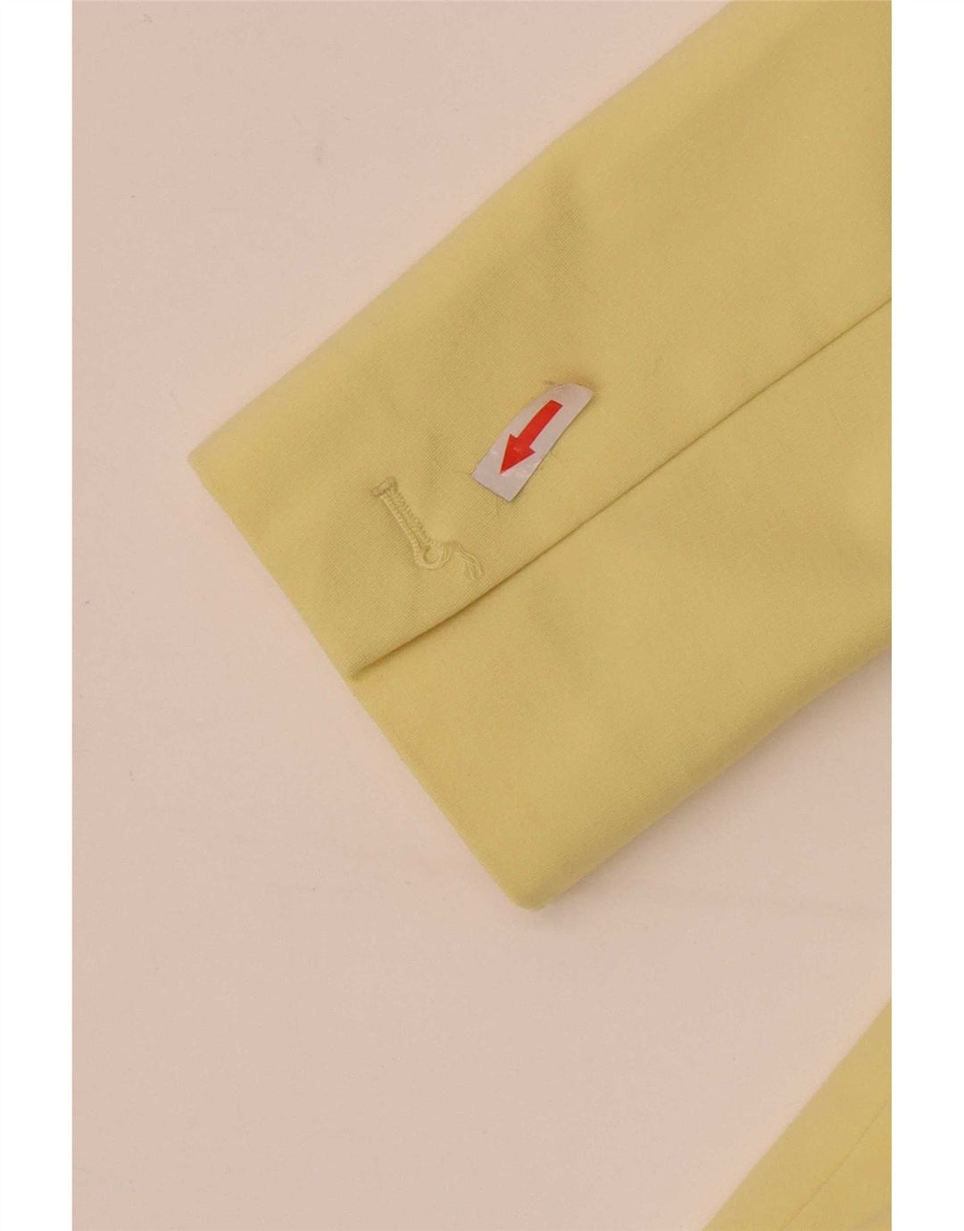 Ted Baker dame 3/4 ærme 1 knap blazerjakke størrelse 3 Medium gul