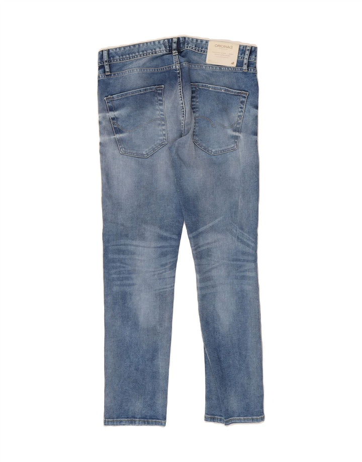 JACK & JONES Mens Tim Slim Jeans W32 L30 Blue Cotton Vintage Jack & Jones and Second-Hand Jack & Jones from Messina Hembry 