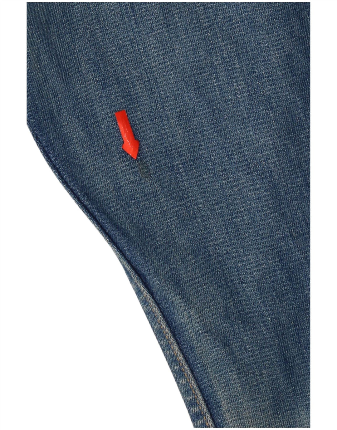 Levi's Herre 501 lige jeans W27 L32 blå bomuld