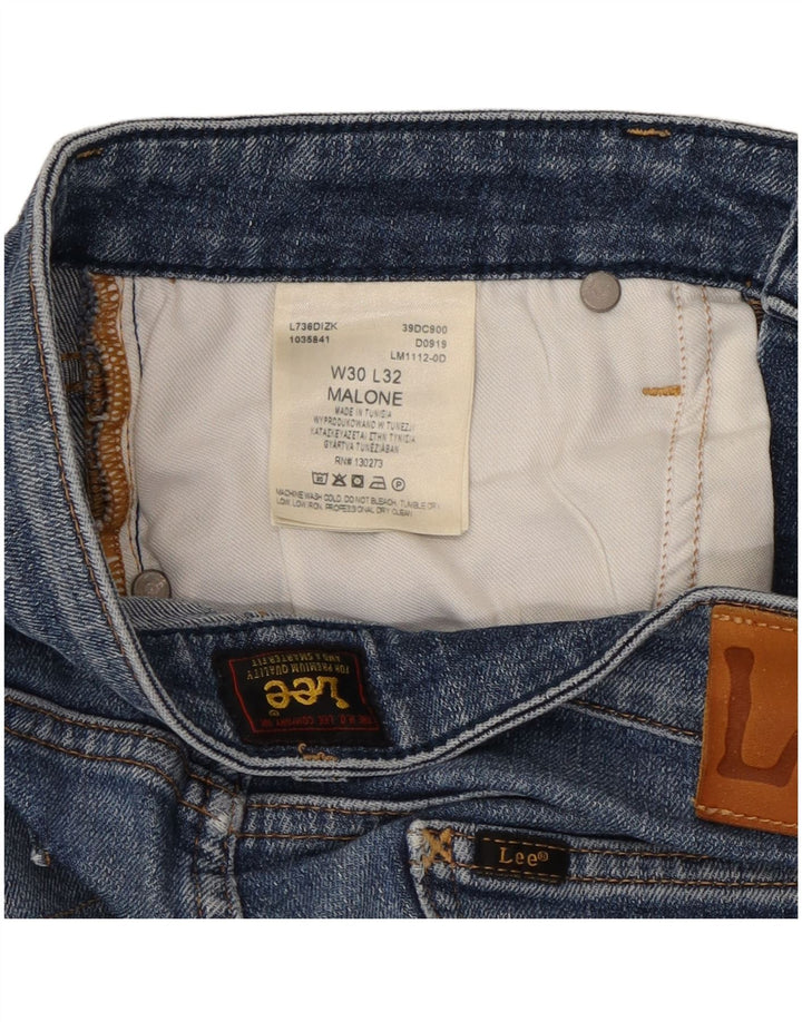 Lee Dame Malone Skinny Jeans W30 L32 Blå Bomuld