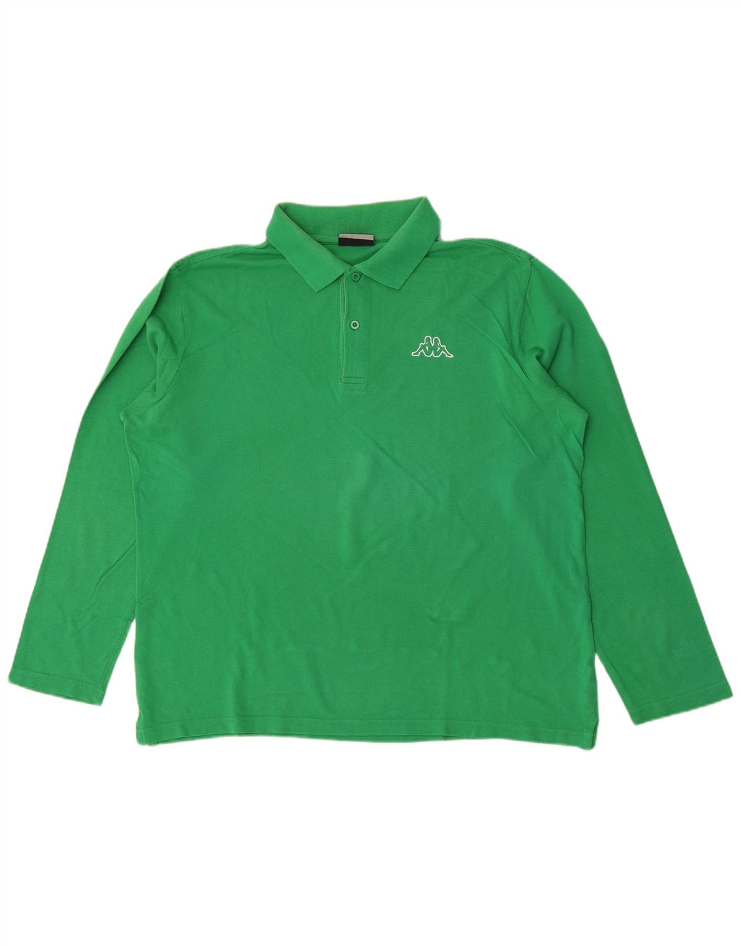 Kappa Langærmet Polo Shirt til mænd Large Green