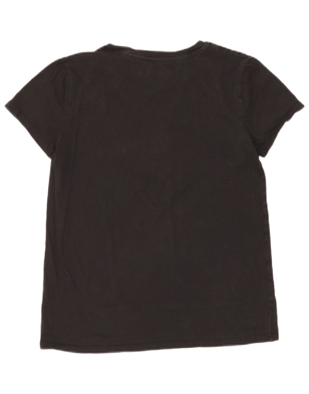 Levi's Dame Grafisk T-Shirt Top UK 10 Lille Sort