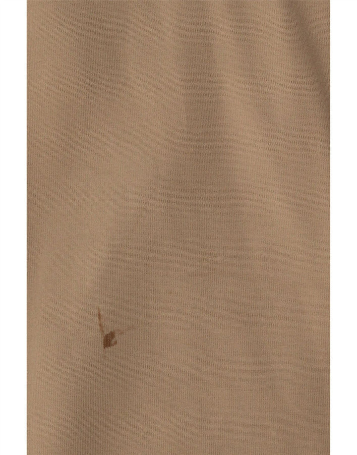 Adidas Herre Top Langærmet XL Beige Bomuld