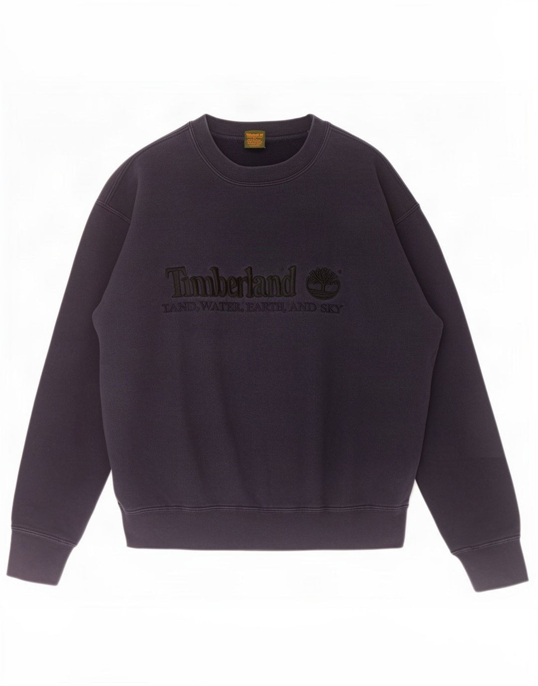 Timberland Herre grafisk sweatshirt Jumper Medium Navyblå Bomuld
