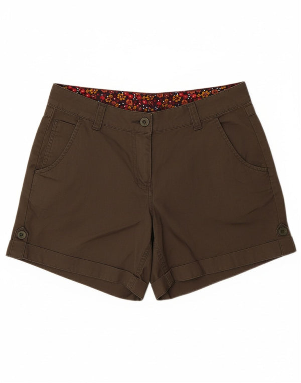 MOUNTAIN WAREHOUSE Dame Chino Shorts UK 10 Small W30 Khaki