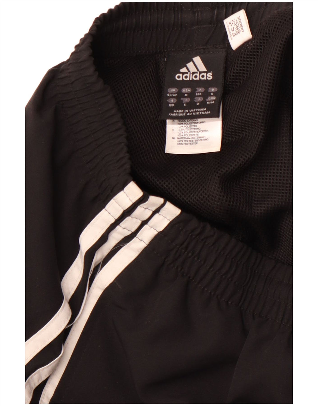 ADIDAS Træningsdragt til mænd Joggers UK 40/42 Medium Black Colourblock