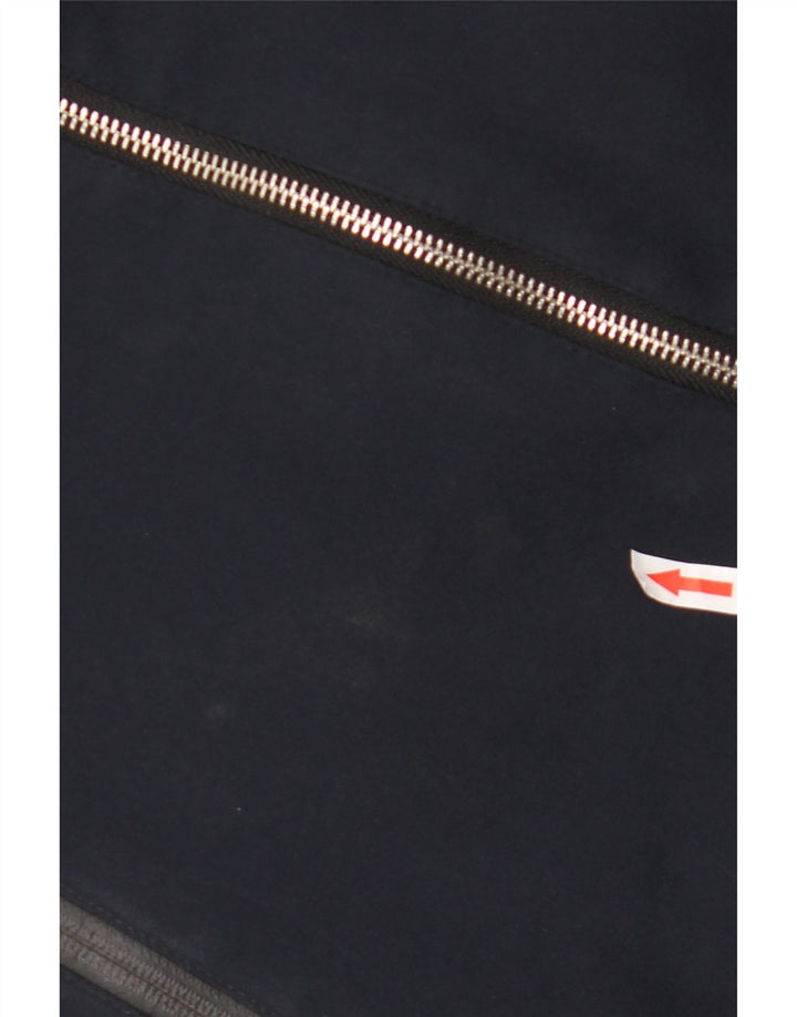 Ciesse Piumini Dame Hætte Polstret Frakke UK 14 Medium Navy Blue