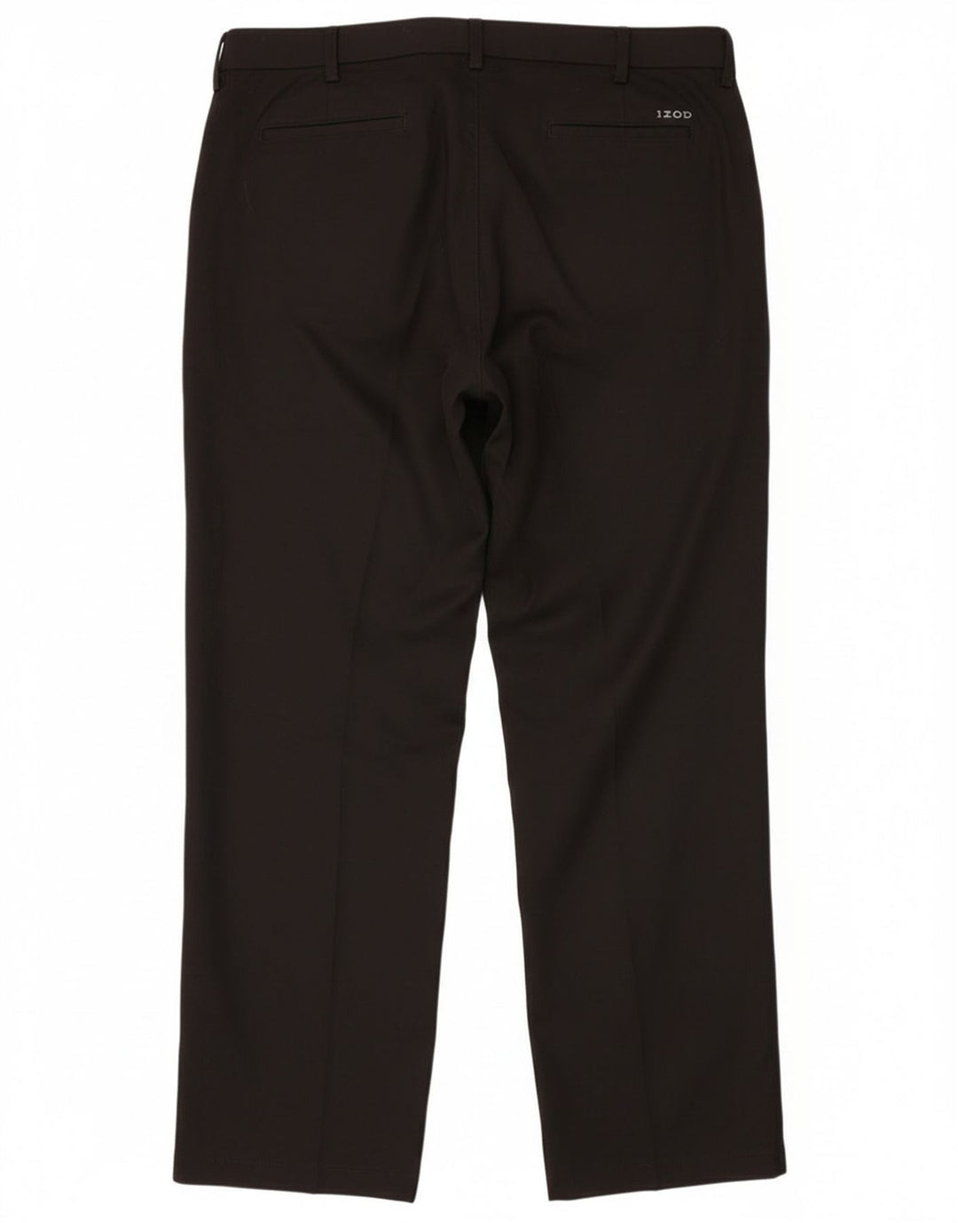 Izod Herre Golf Classic Fit Straight Suit Bukser W38 L32 Sort Polyester
