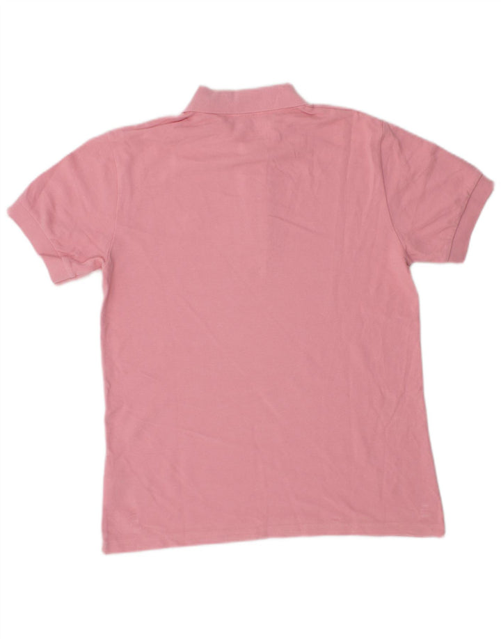 Benetton Boys Polo Shirt 11-12 år 2XL Pink Bomuld