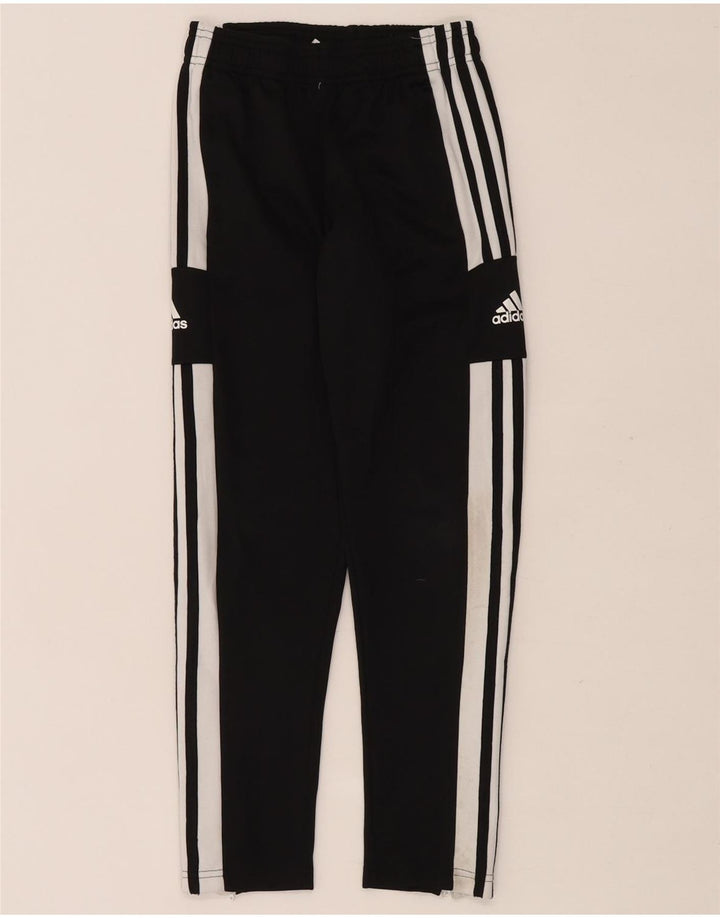 Adidas Boys Aeroready Tracksuit Bukser 9-10 år Sort polyester