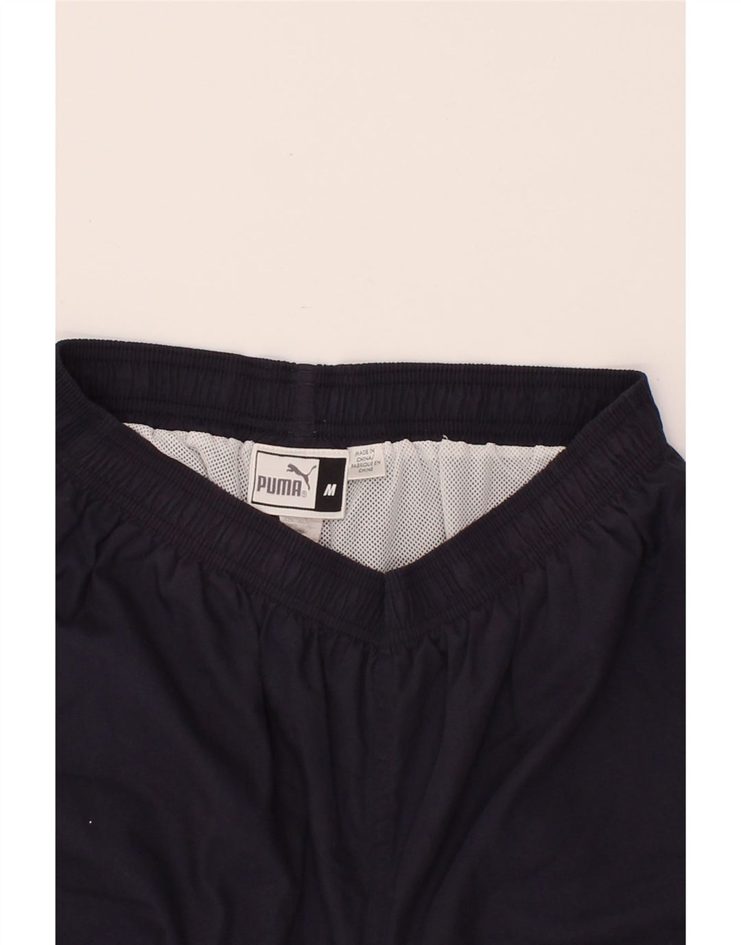 PUMA Mens Tracksuit Trousers Medium Navy Blue Polyester Vintage Puma and Second-Hand Puma from Messina Hembry 