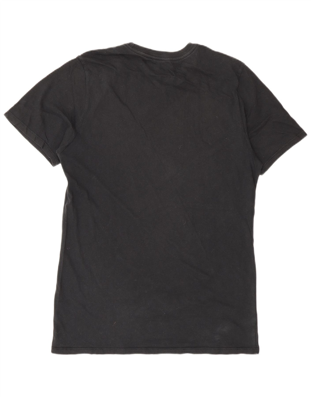 Nike T-shirt med atletisk snit til mænd, medium sort bomuld
