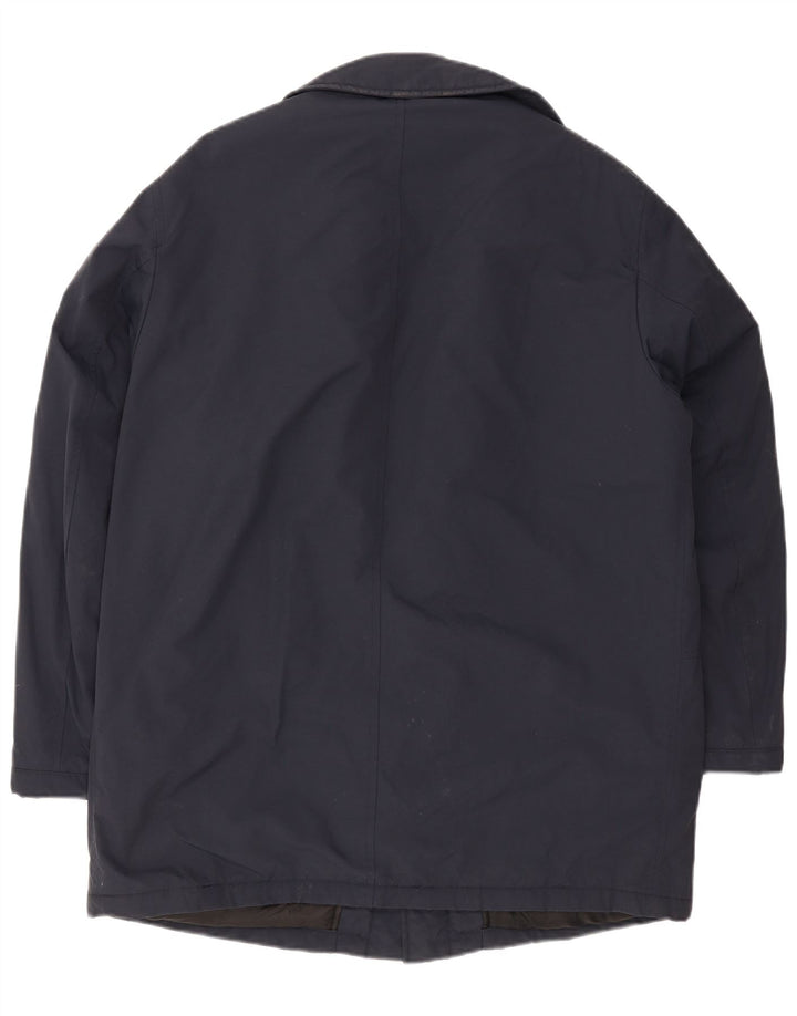 Geox Herre Respira Utility Jacket IT 52 XL Marineblå polyamid