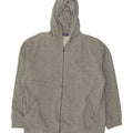 REEBOK Mens Zip Hoodie Sweater Large Grey Cotton Vintage Reebok and Second-Hand Reebok from Messina Hembry 