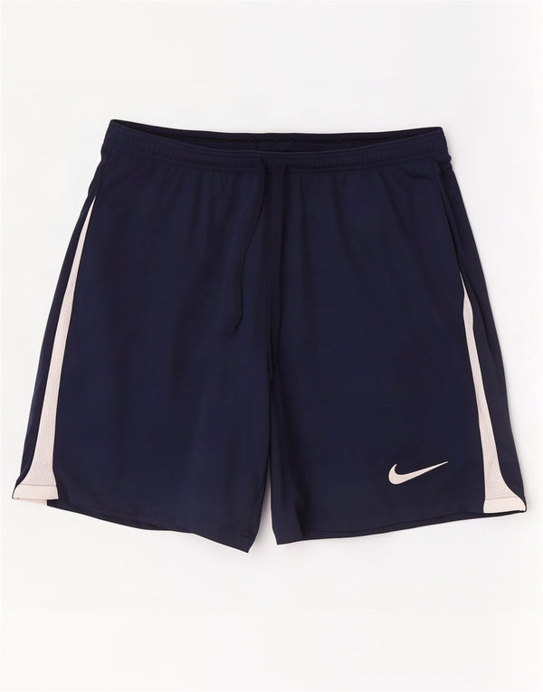 Nike Slim Fit Sportsshorts til mænd store marineblå Colourblock Polyester