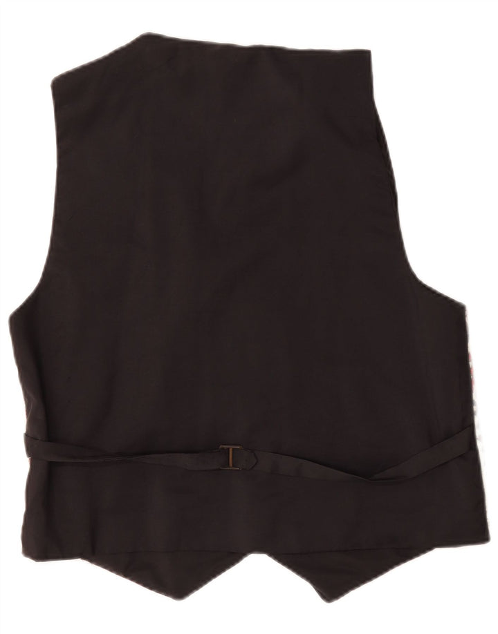 Vintage vest til mænd Medium Flerfarvet Geometrisk Aztec