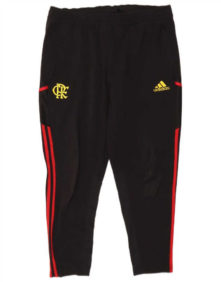 Adidas Herre Aeroready Grafisk Træningsbukser XL Sort Polyester