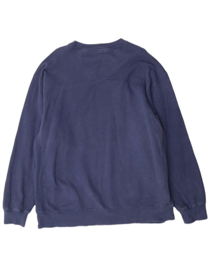 Izod Tall Sweatshirt Jumper XL Marineblå Bomuld