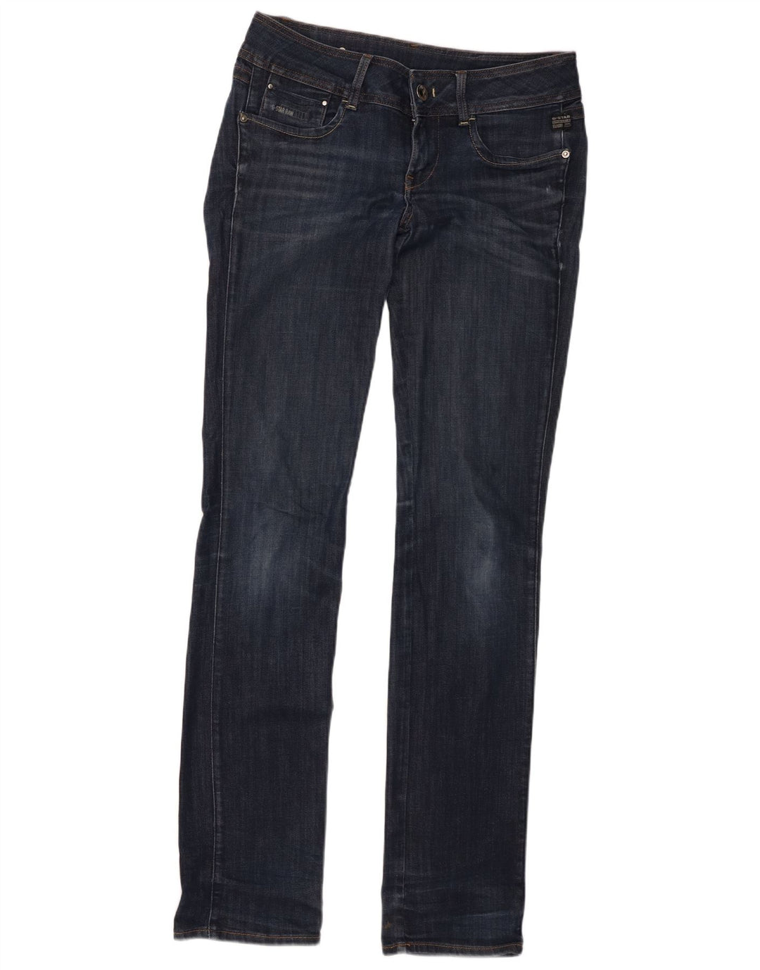 G-Star lige jeans til kvinder W29 L36 marineblå bomuld
