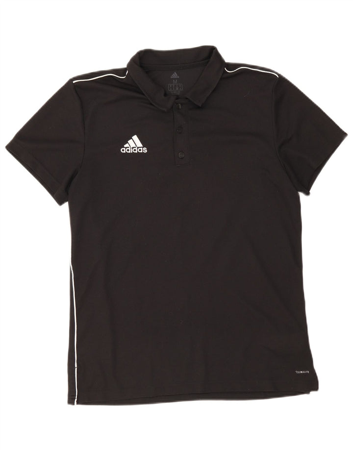 Adidas Herre Climalite Polo Shirt Medium Sort Polyester