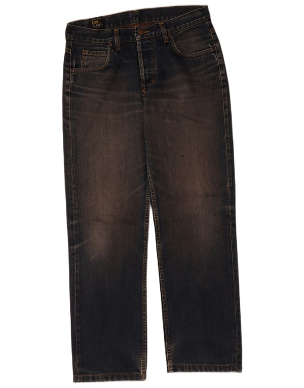 LEE Straight Jeans til mænd W30 L30 Blå