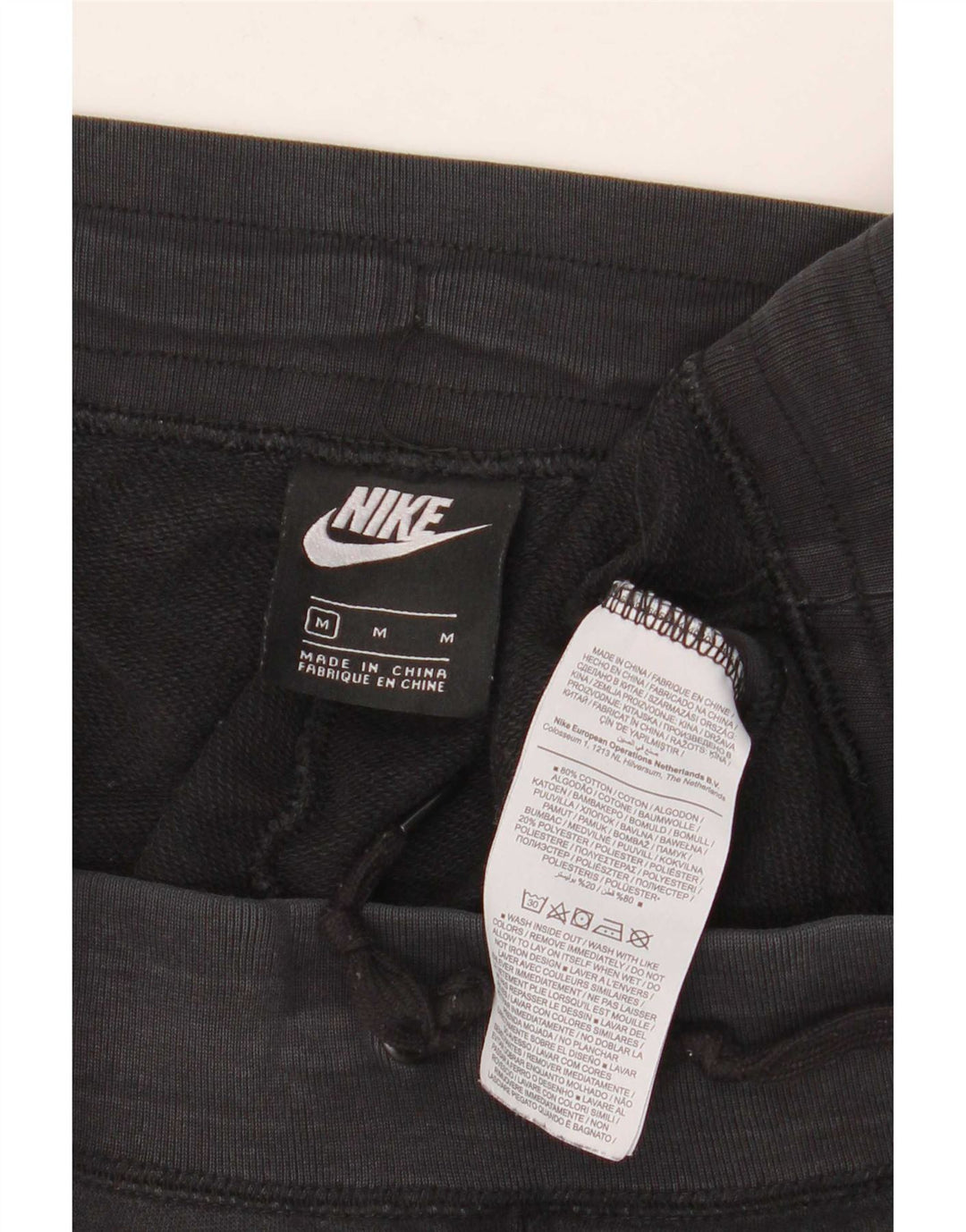 Nike træningsdragt til kvinder Joggers UK 14 Medium Sort Bomuld
