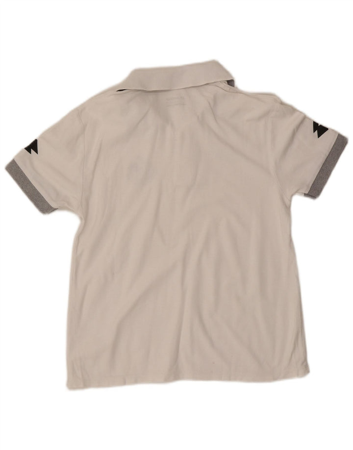 Lotto Herre Grafisk Polo Shirt Medium White