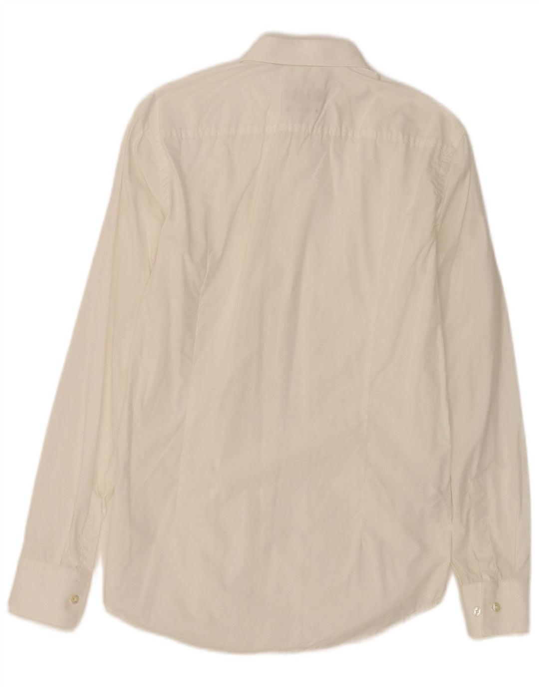 Hugo Boss Herre Slim Fit Skjorte Størrelse 38 15 Medium Hvid Bomuld