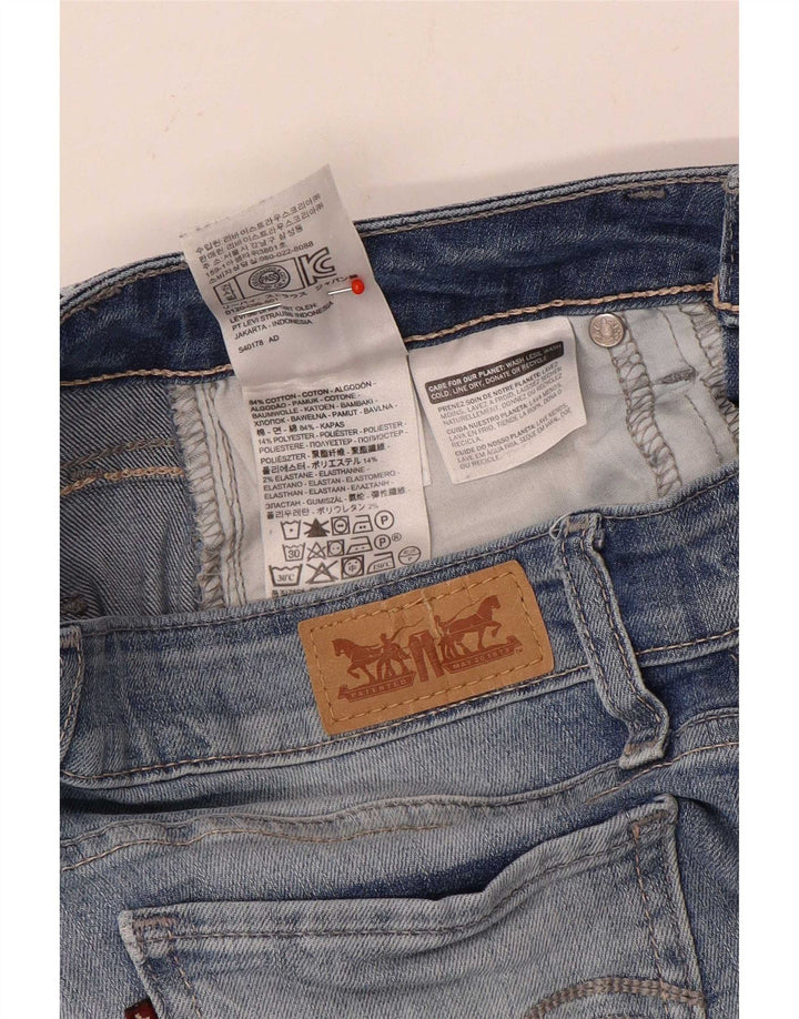 Levi's Dame Legging Skinny Jeans W25 L32 Blå Bomuld
