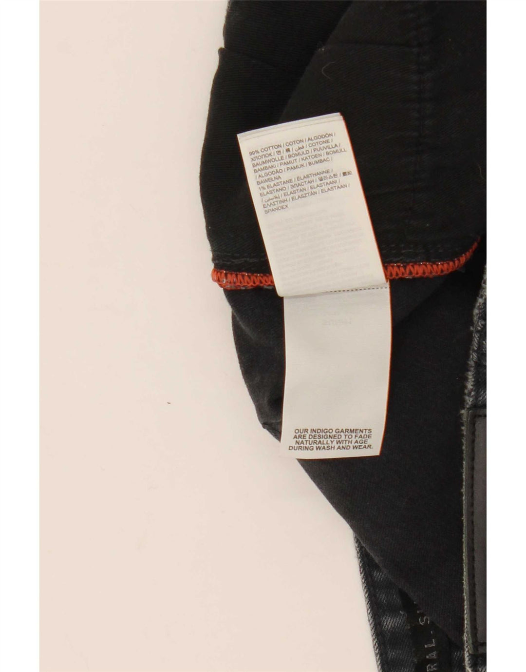 Superdry Herre Corporal Slim Jeans W34 L32 Marineblå Bomuld