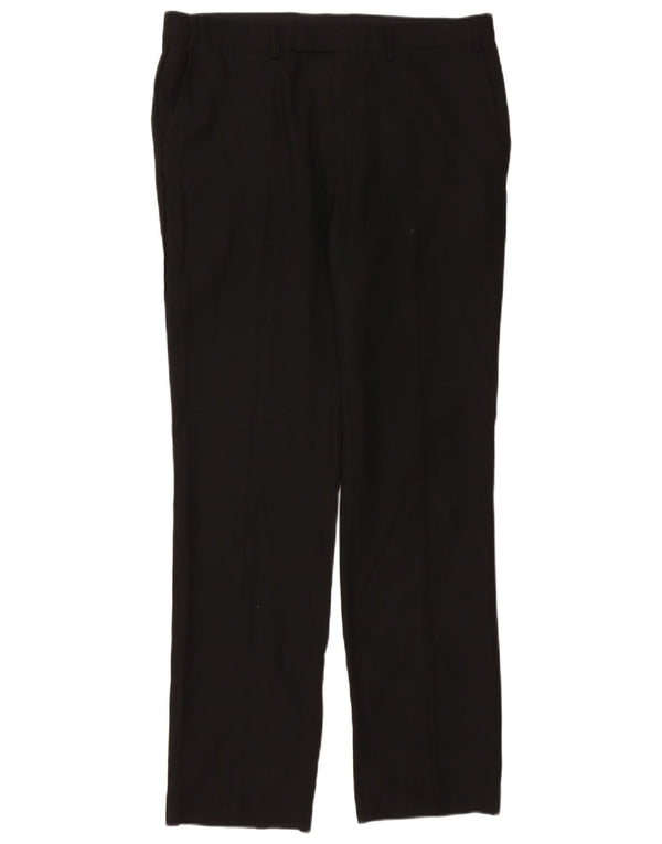 Marks & Spencer Herre Slim Fit Suit Bukser W34 L32 Sort