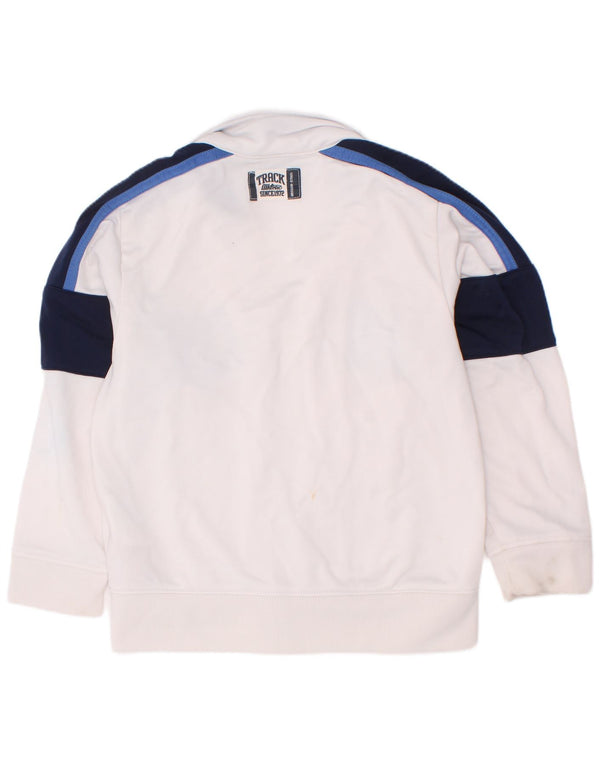 Nike drenge grafisk træningsdragt topjakke 4-5 år Small White Colourblock