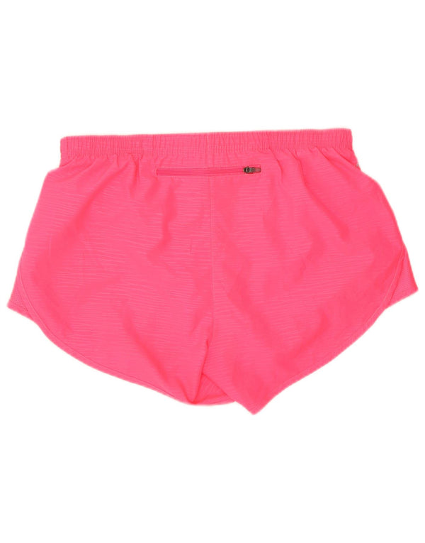 Nike Womens Sport Shorts UK 10 Small  Pink Sports
