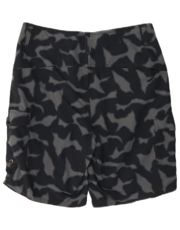 Patagonia Herre Cargo Shorts W30 Medium Sort Camouflage Nylon