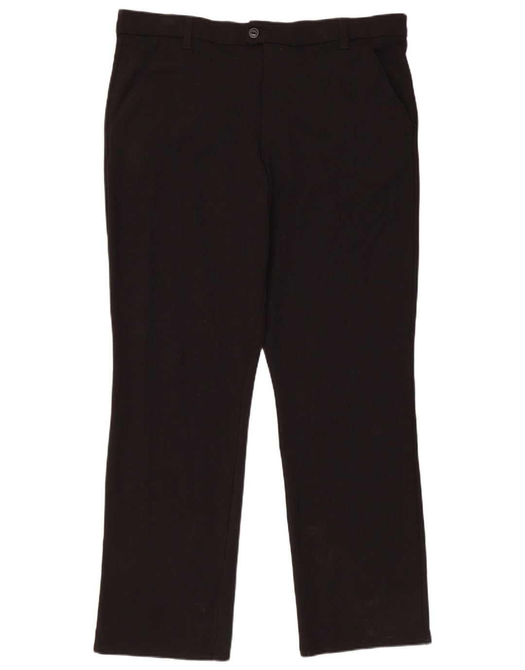 Lee Straight Chino Bukser til mænd W40 L31 Sort Rayon