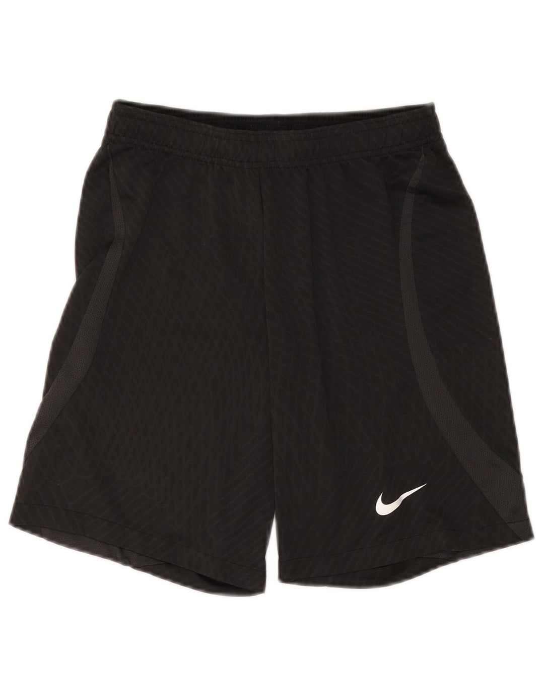 Nike Herre Dri Fit Slim Fit sportsshorts Små sort ternet polyester