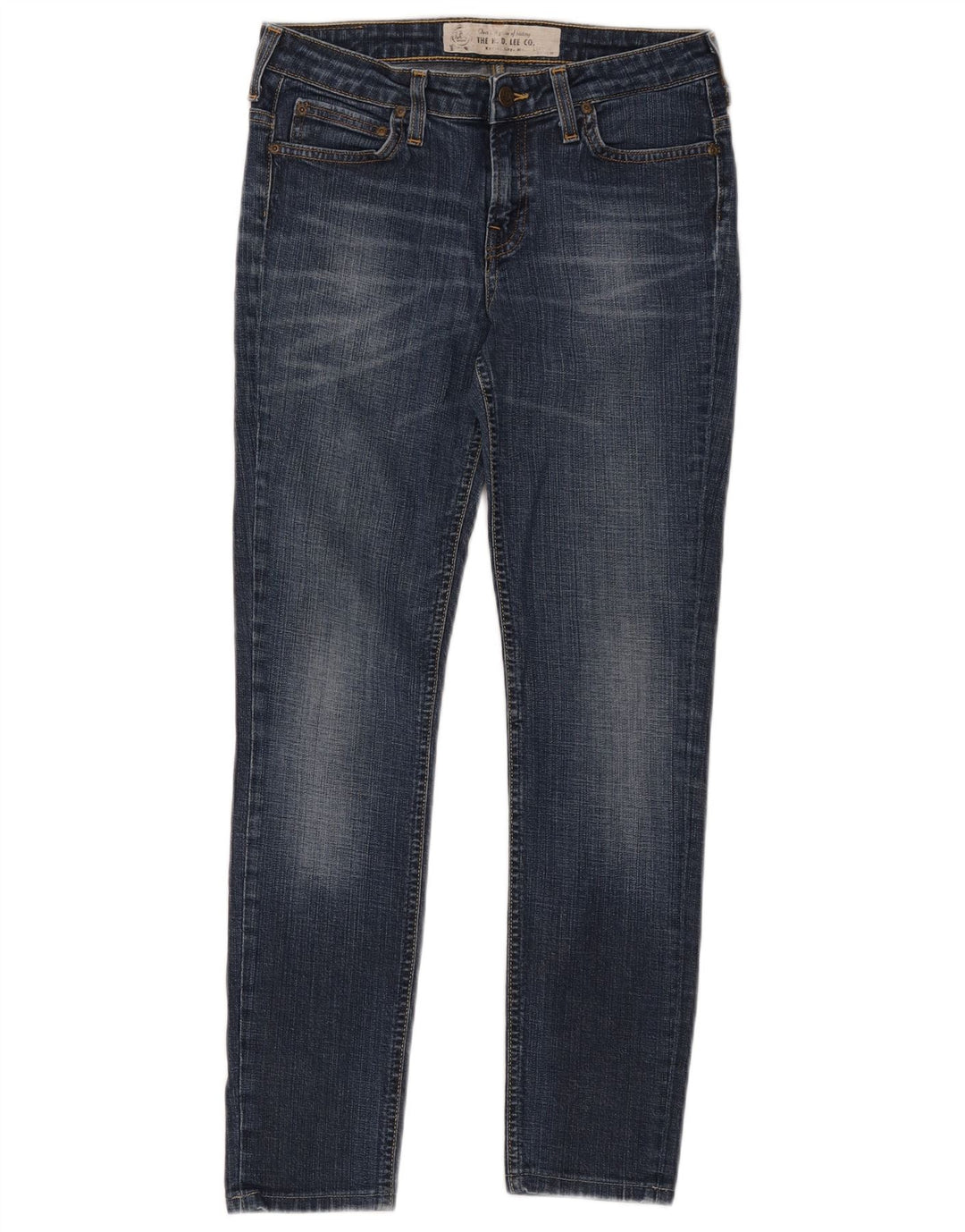 LEE Scarlet Slim Jeans til kvinder W29 L27 blå bomuld